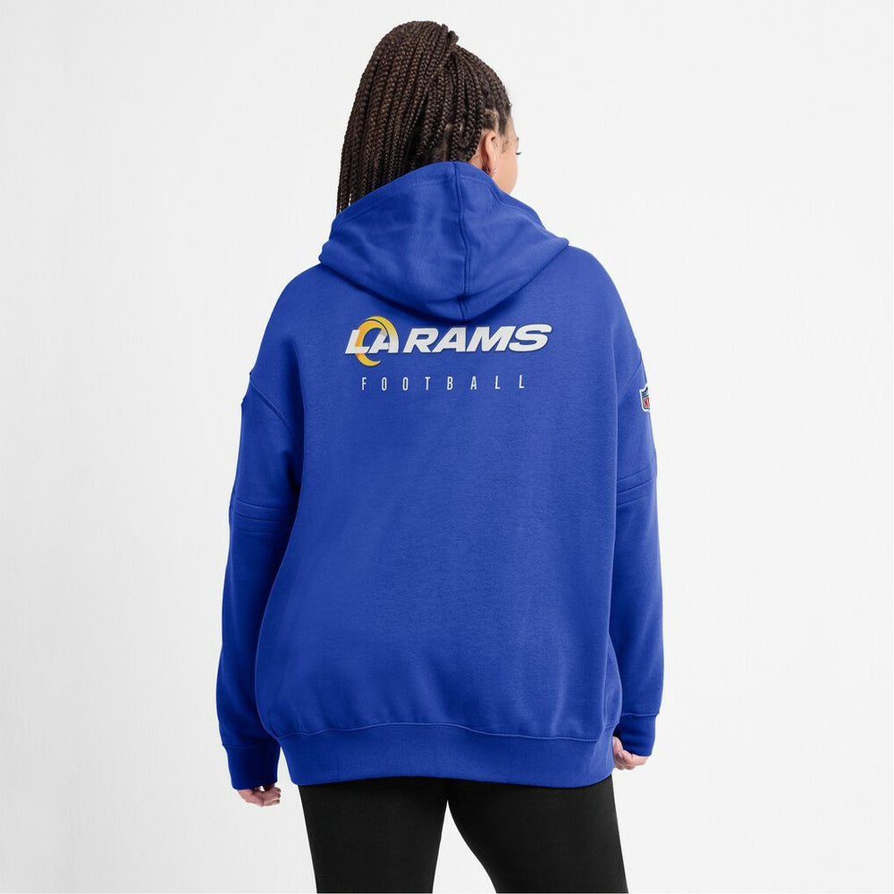 Los Angeles Rams Nike Women's 2023 Sideline Club Fleece Pullover Hoodie