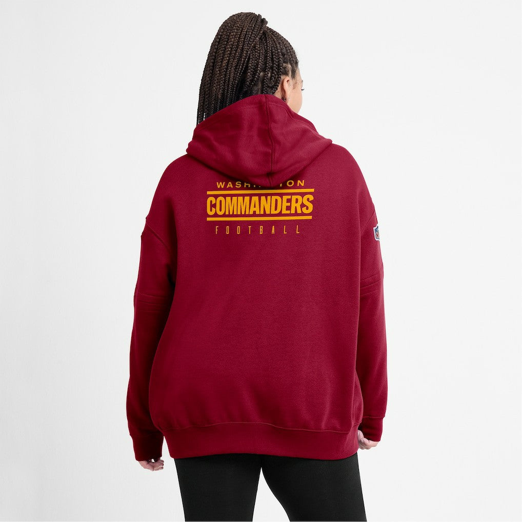 Washington Commanders Nike Women's 2023 Sideline Club Fleece Pullover Hoodie