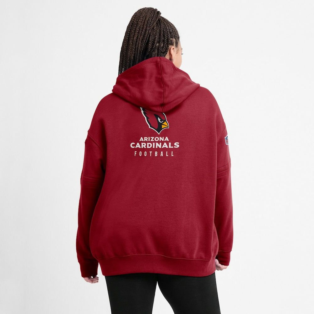 Arizona Cardinals Nike Women's 2023 Sideline Club Fleece Pullover Hoodie