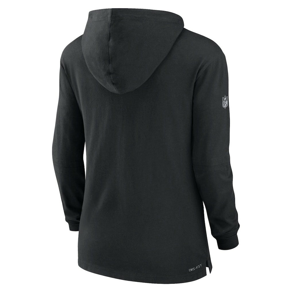 Cincinnati Bengals Nike Women's Sideline Performance Long Sleeve Hoodie T-Shirt