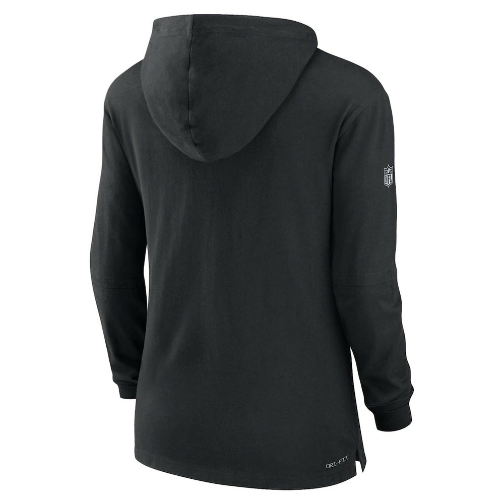 Cincinnati Bengals Nike Women's Sideline Performance Long Sleeve Hoodie T-Shirt