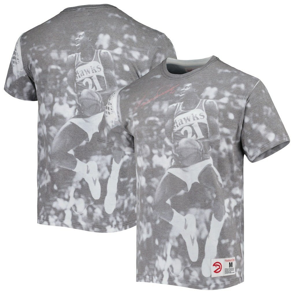 Dominique Wilkins Atlanta Hawks Above The Rim T-Shirt For Sale