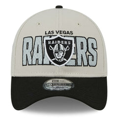 Las Vegas Raiders New Era 2023 NFL Draft 39THIRTY Flex Hat