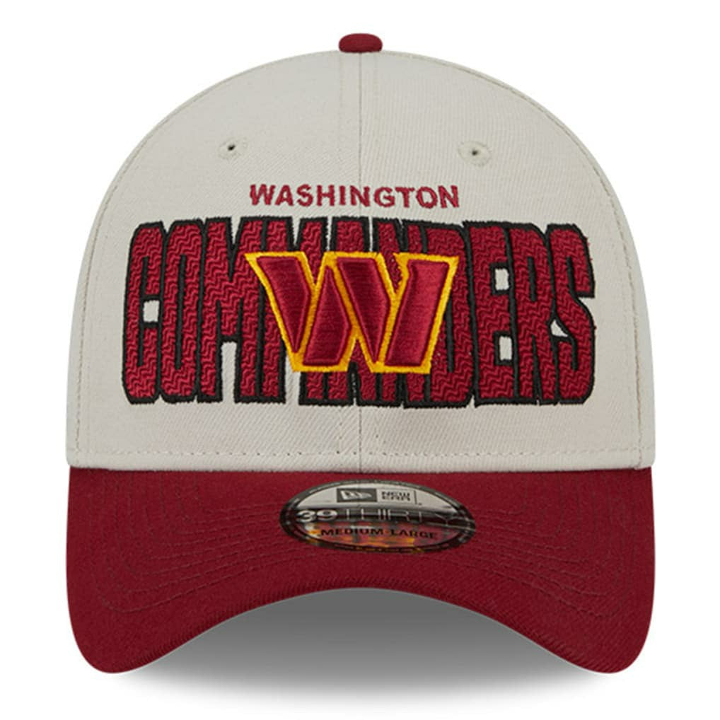 Washington Commanders New Era 2023 NFL Draft 39THIRTY Flex Hat