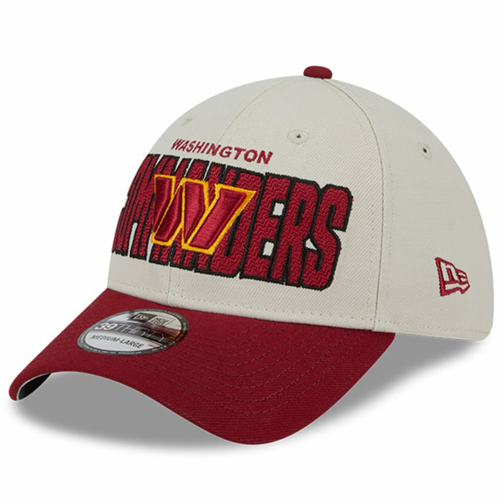 Washington Commanders New Era 2023 NFL Draft 39THIRTY Flex Hat