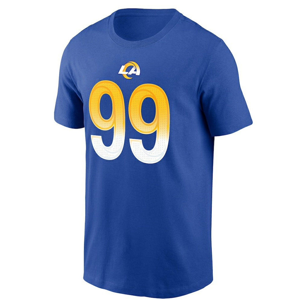 Los Angeles Rams Nike Aaron Donald  Player Name & Number T-Shirt