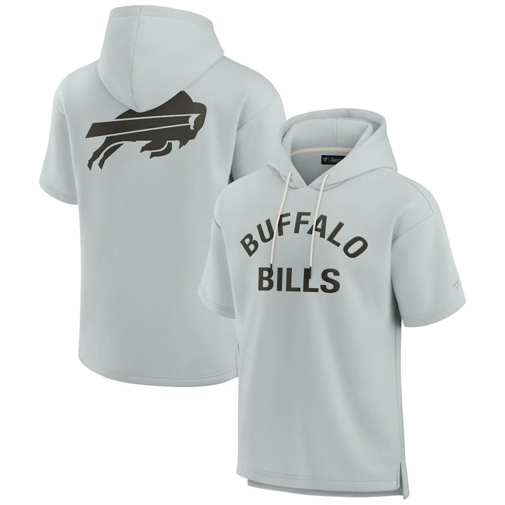 Buffalo Bills Fanatics Unisex Elements Super Soft Fleece Short Sleeve Pullover Hoodie