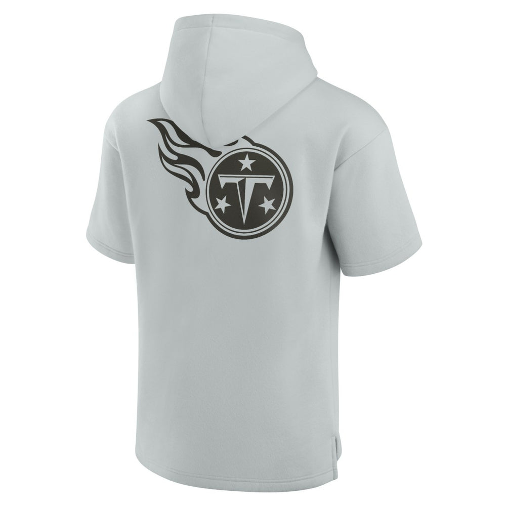 Tennessee Titans Fanatics Unisex Elements Super Soft Fleece Short Sleeve Pullover Hoodie