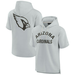 Arizona Cardinals Fanatics Unisex Elements Super Soft Fleece Short Sleeve Pullover Hoodie