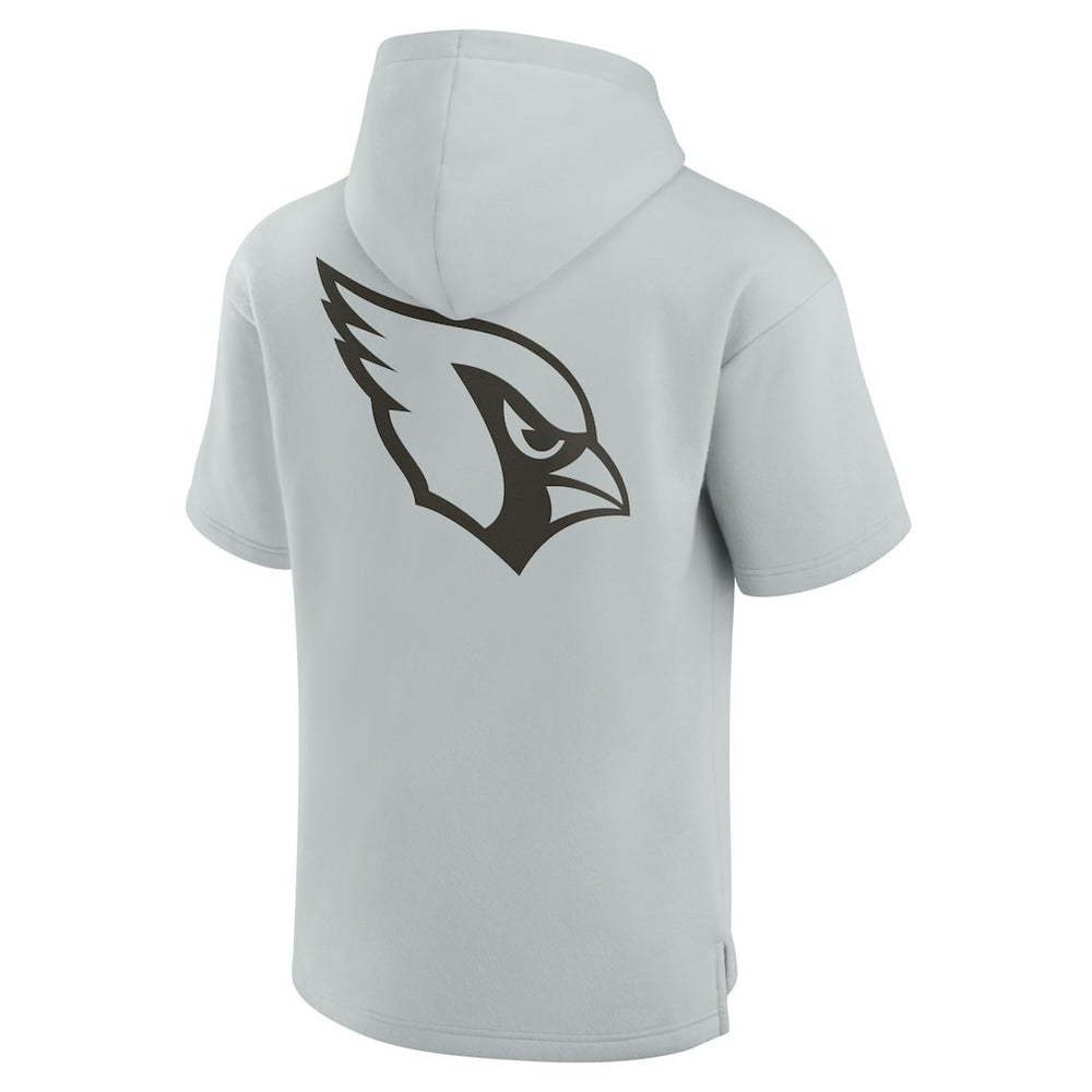 Arizona Cardinals Fanatics Unisex Elements Super Soft Fleece Short Sleeve Pullover Hoodie