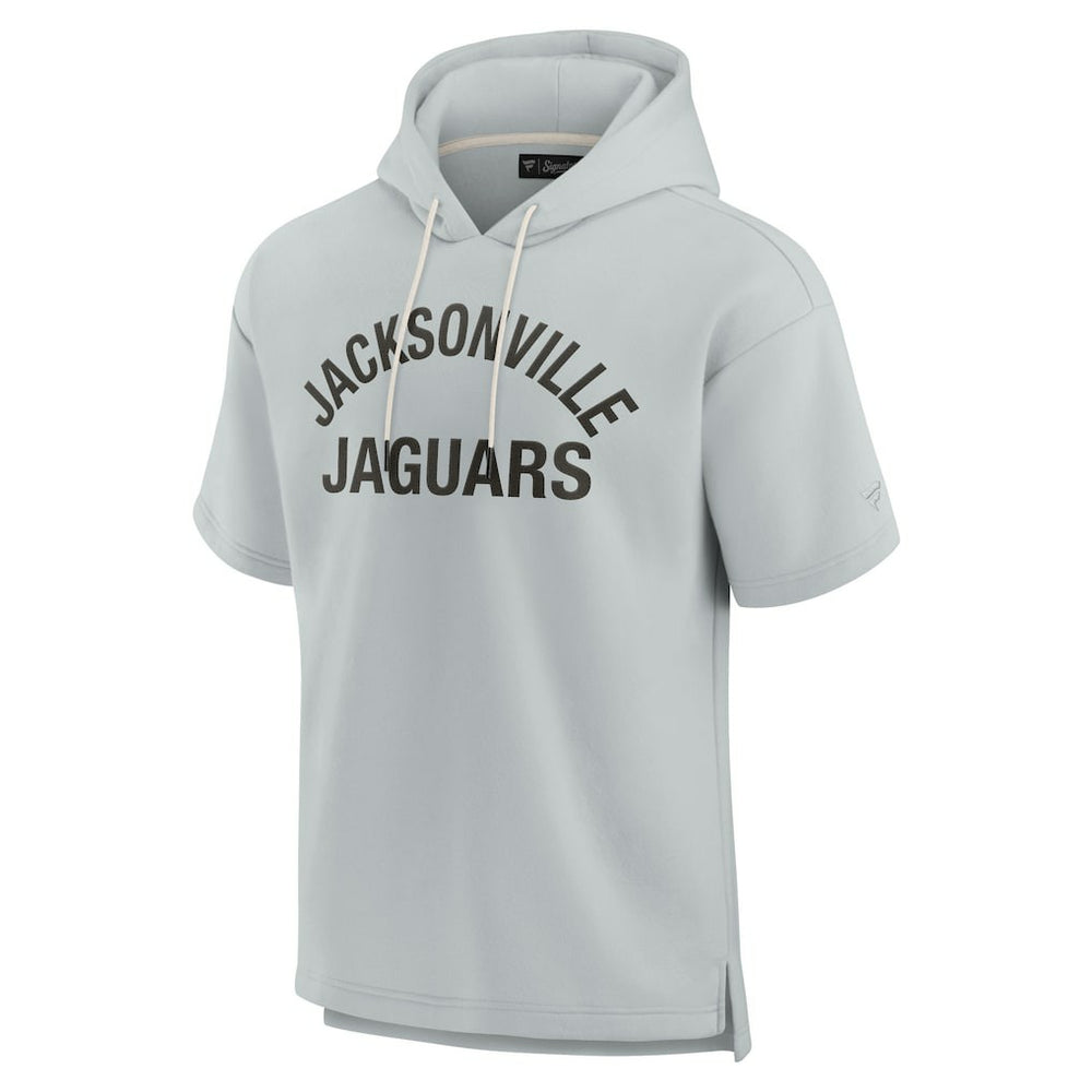 Jacksonville Jaguars Fanatics Unisex Elements Super Soft Fleece Short Sleeve Pullover Hoodie