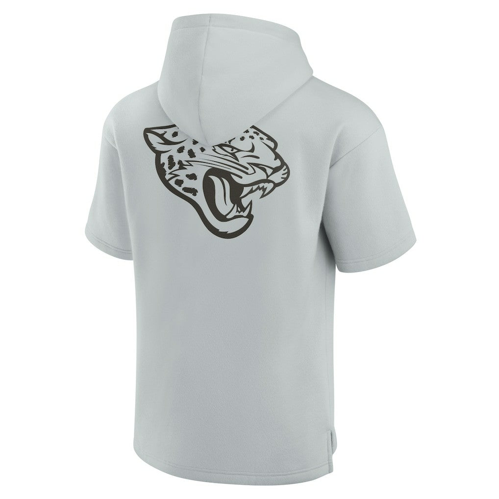 Jacksonville Jaguars Fanatics Unisex Elements Super Soft Fleece Short Sleeve Pullover Hoodie