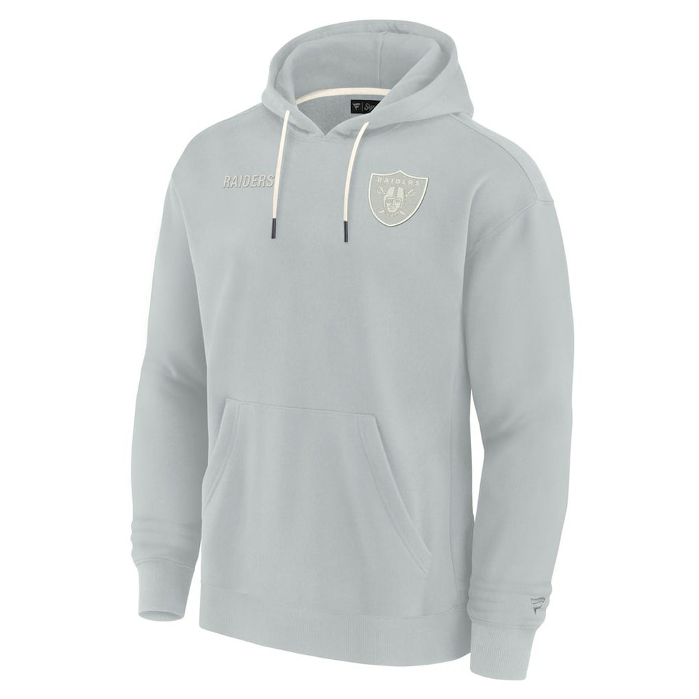 Las Vegas Raiders Fanatics Unisex Elements Super Soft Fleece Pullover Hoodie