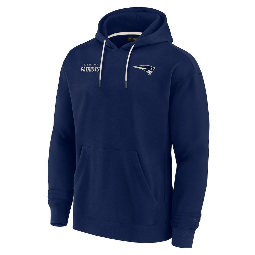 New England Patriots Fanatics Unisex Elements Super Soft Fleece Pullover Hoodie