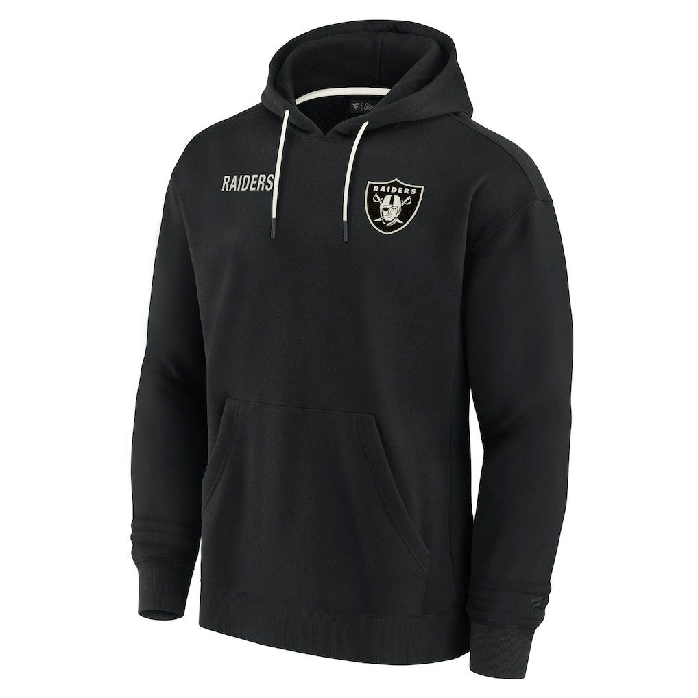 Las Vegas Raiders Fanatics Unisex Elements Super Soft Fleece Pullover Hoodie