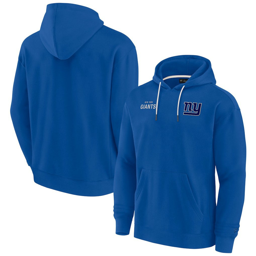 New York Giants Fanatics Unisex Elements Super Soft Fleece Pullover Hoodie