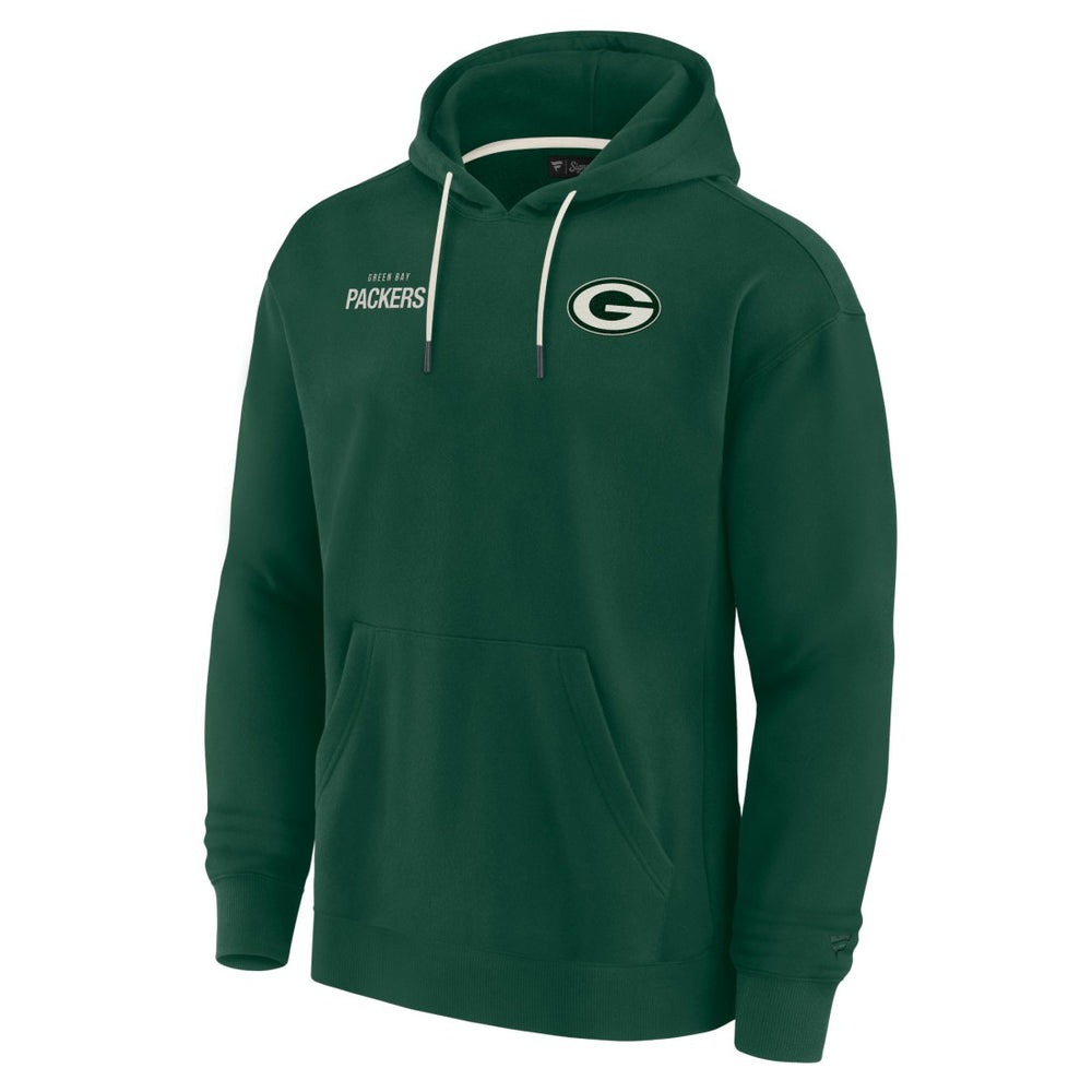 Green Bay Packers Fanatics Unisex Elements Super Soft Fleece Pullover Hoodie