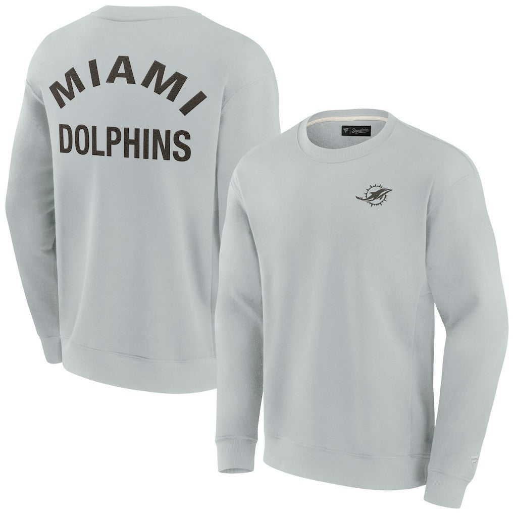 Miami Dolphins Fanatics Unisex Elements Super Soft Pullover Sweatshirt