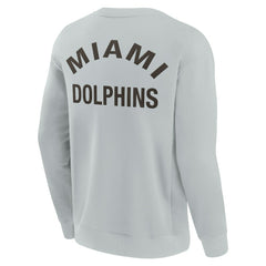 Miami Dolphins Fanatics Unisex Elements Super Soft Pullover Sweatshirt