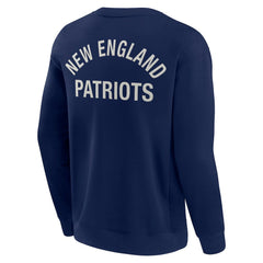 New England Patriots Fanatics Unisex Elements Super Soft Pullover Sweatshirt