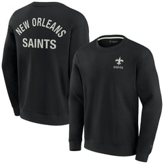 New Orleans Saints Fanatics Unisex Elements Super Soft Pullover Sweatshirt