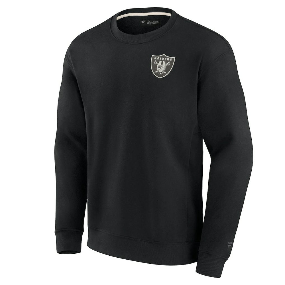 Las Vegas Raiders Fanatics Unisex Elements Super Soft Pullover Sweatshirt