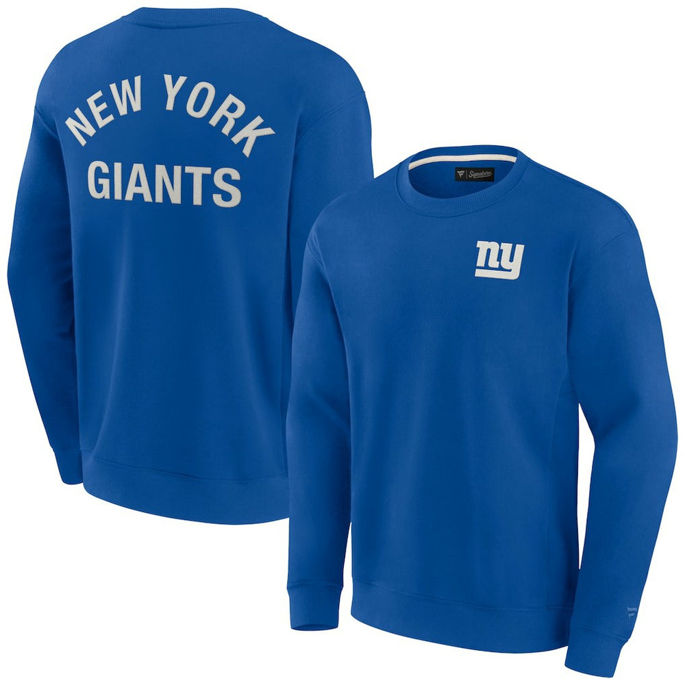 New York Giants Fanatics Unisex Elements Super Soft Pullover Sweatshirt