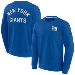 New York Giants Fanatics Unisex Elements Super Soft Pullover Sweatshirt