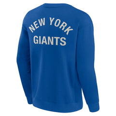 New York Giants Fanatics Unisex Elements Super Soft Pullover Sweatshirt