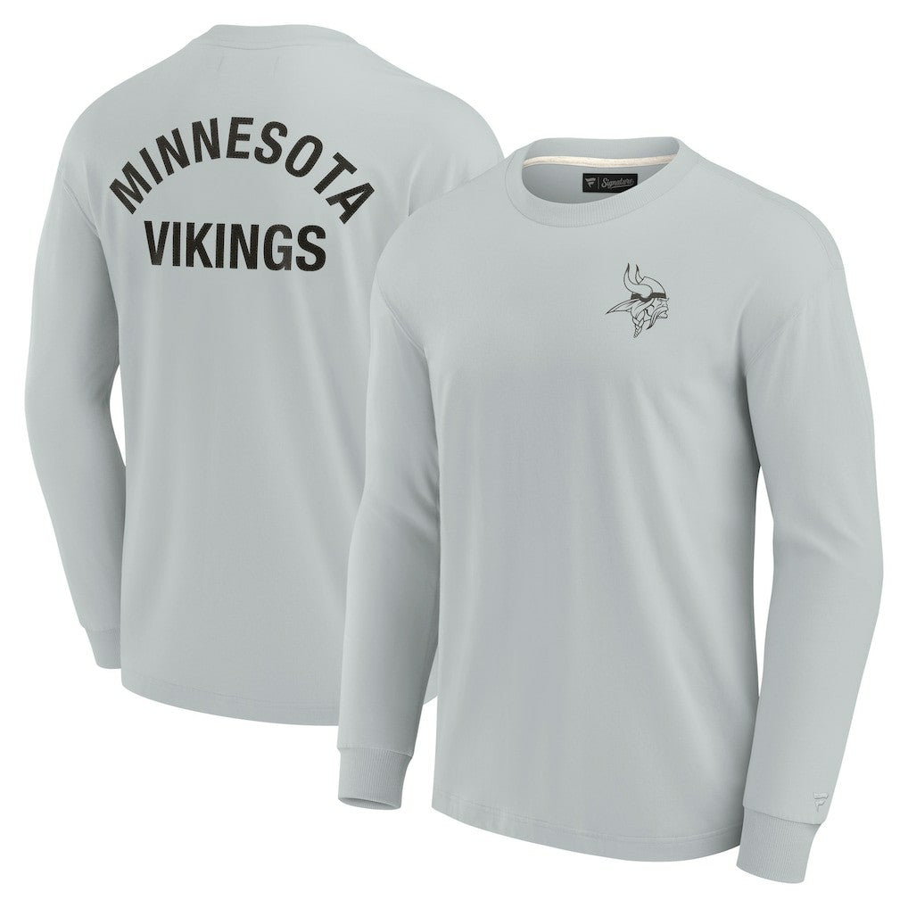 Minnesota Vikings Fanatics Unisex Elements Super Soft Long Sleeve T-Shirt