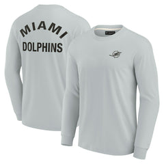 Miami Dolphins Fanatics Unisex Elements Super Soft Long Sleeve T-Shirt