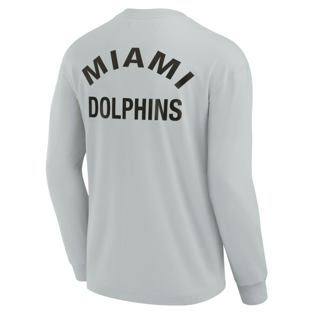 Miami Dolphins Fanatics Unisex Elements Super Soft Long Sleeve T-Shirt