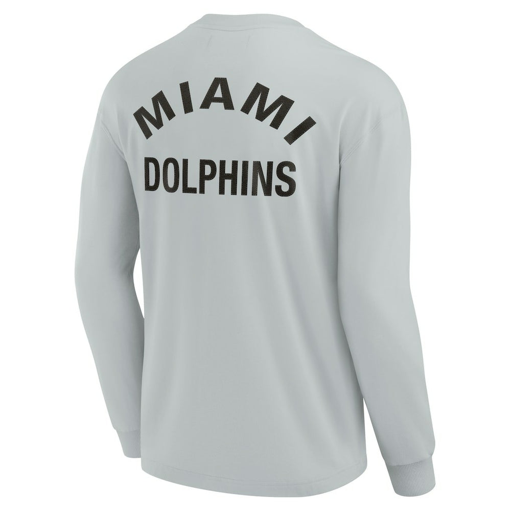 Miami Dolphins Fanatics Unisex Elements Super Soft Long Sleeve T-Shirt