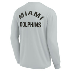 Miami Dolphins Fanatics Unisex Elements Super Soft Long Sleeve T-Shirt