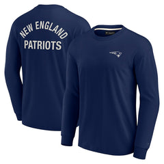 New England Patriots Fanatics Unisex Elements Super Soft Long Sleeve T-Shirt