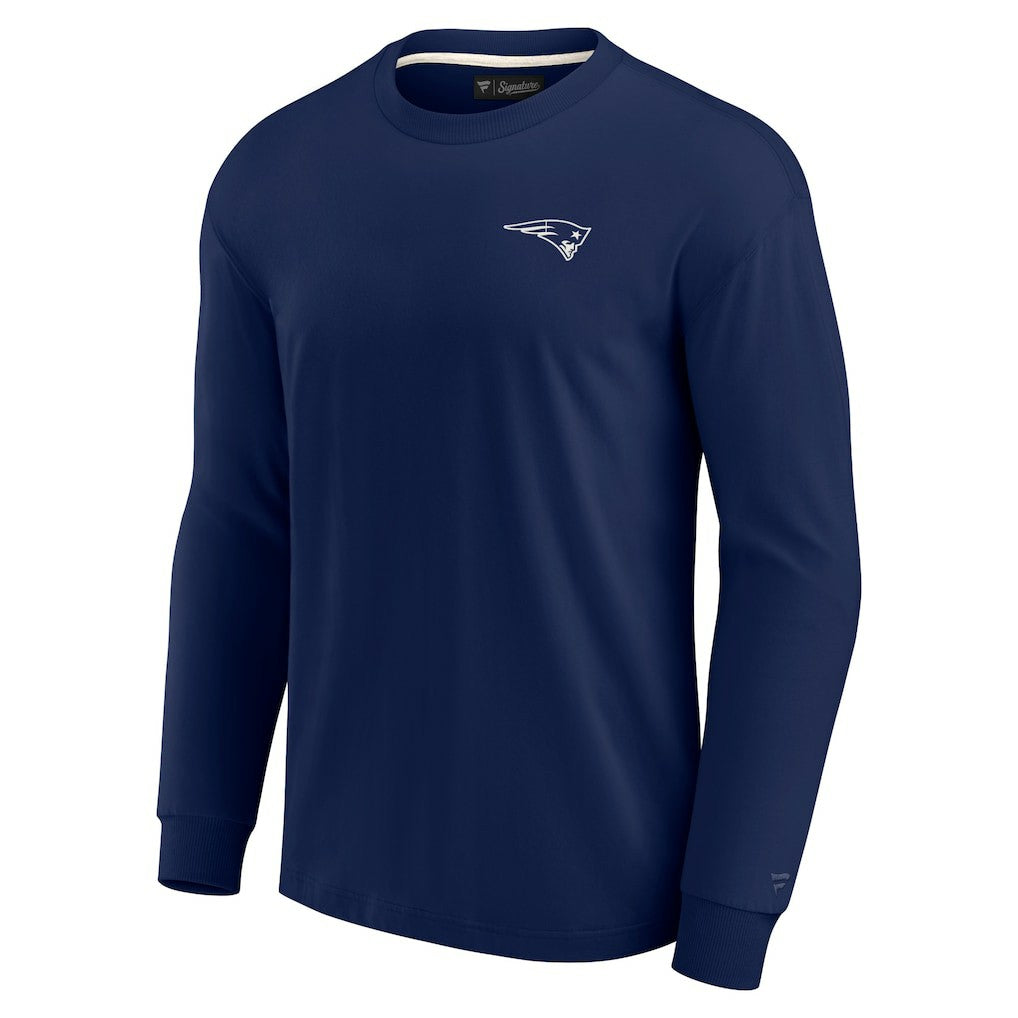 New England Patriots Fanatics Unisex Elements Super Soft Long Sleeve T-Shirt