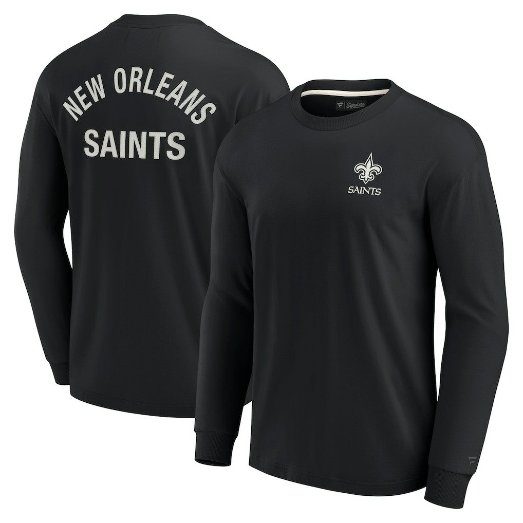 New Orleans Saints Fanatics Unisex Elements Super Soft Long Sleeve T-Shirt