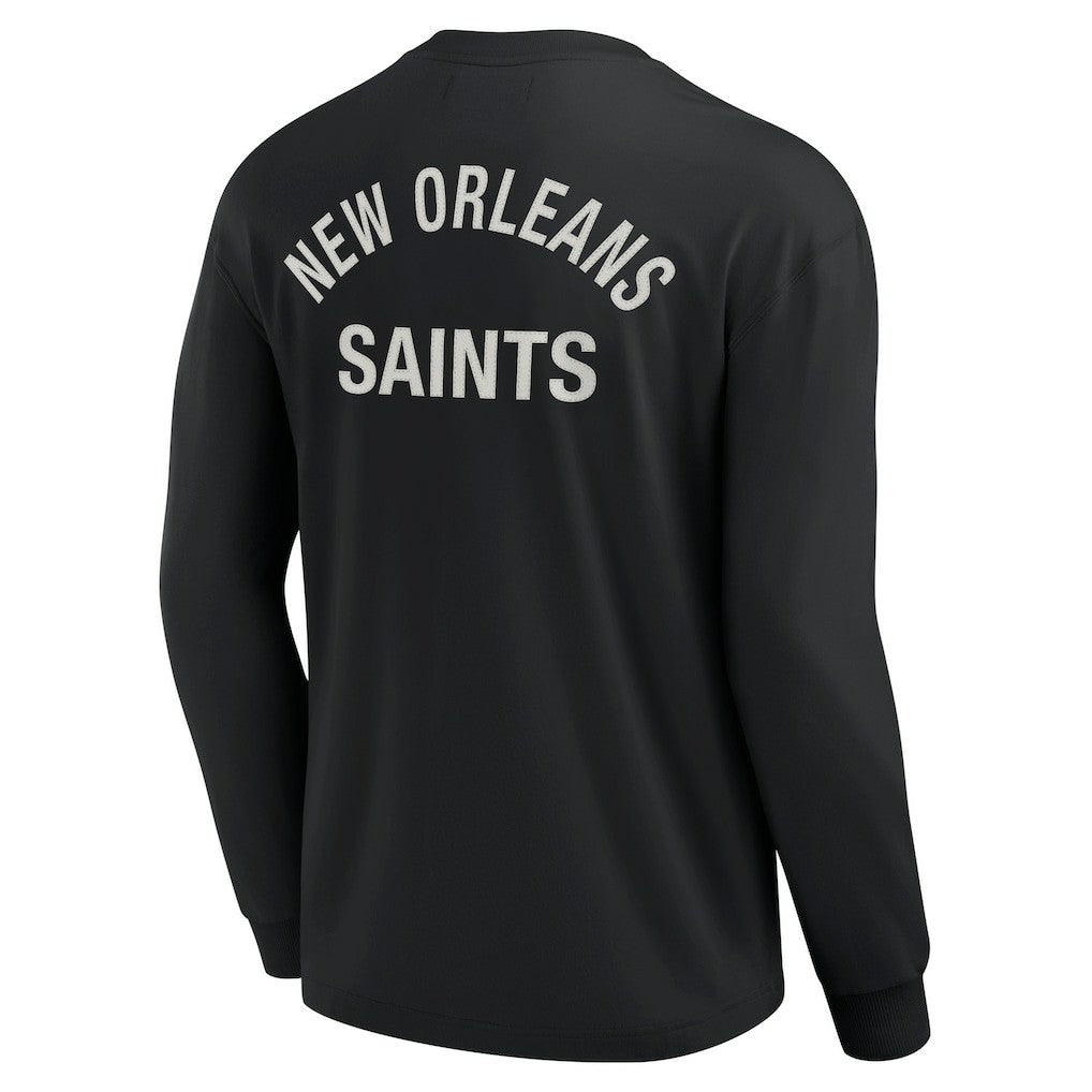 New Orleans Saints Fanatics Unisex Elements Super Soft Long Sleeve T-Shirt