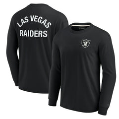 Las Vegas Raiders Fanatics Unisex Elements Super Soft Long Sleeve T-Shirt