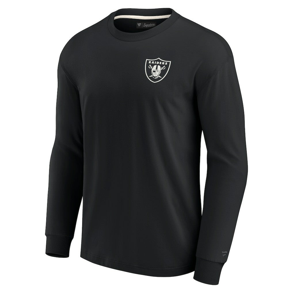 Las Vegas Raiders Fanatics Unisex Elements Super Soft Long Sleeve T-Shirt