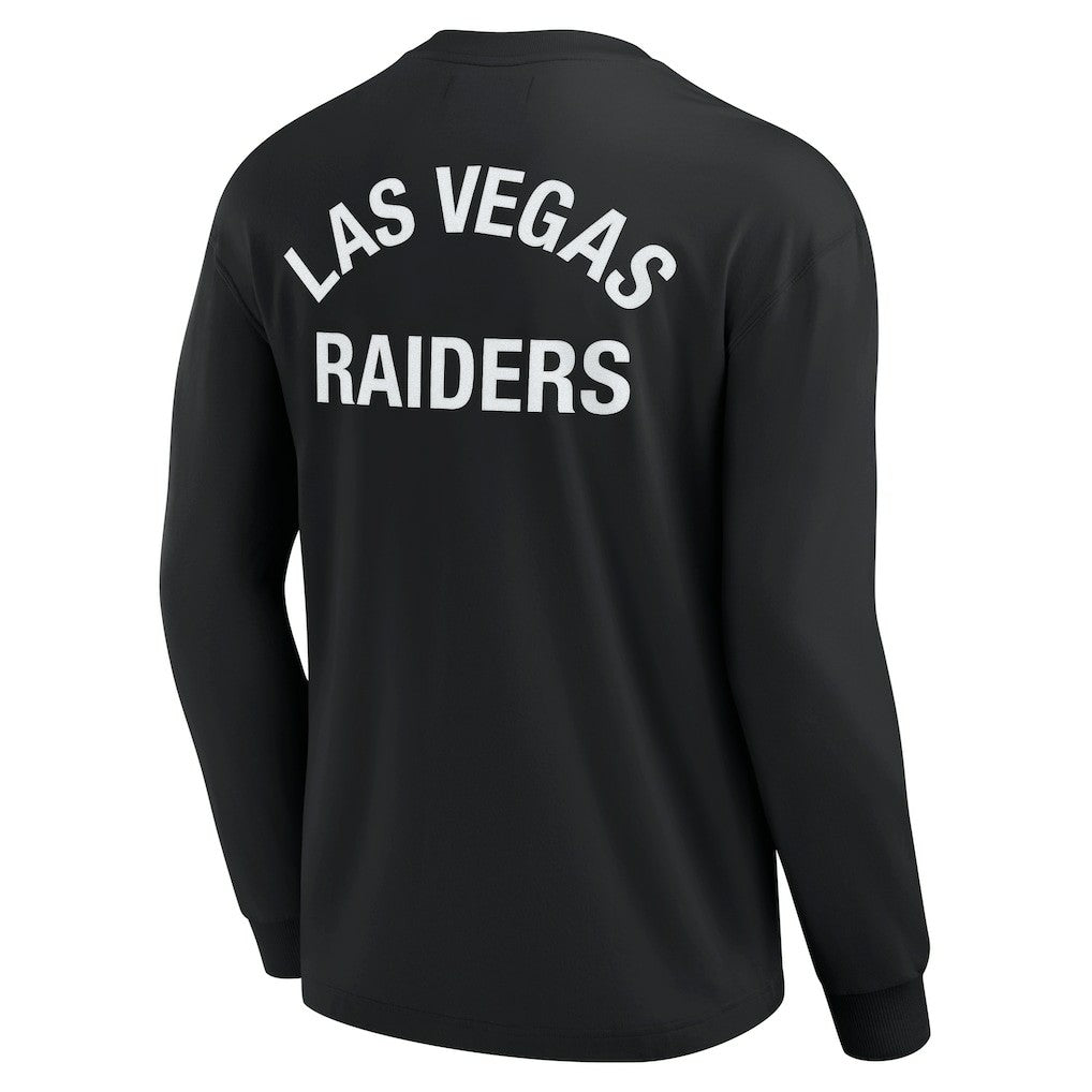 Las Vegas Raiders Fanatics Unisex Elements Super Soft Long Sleeve T-Shirt