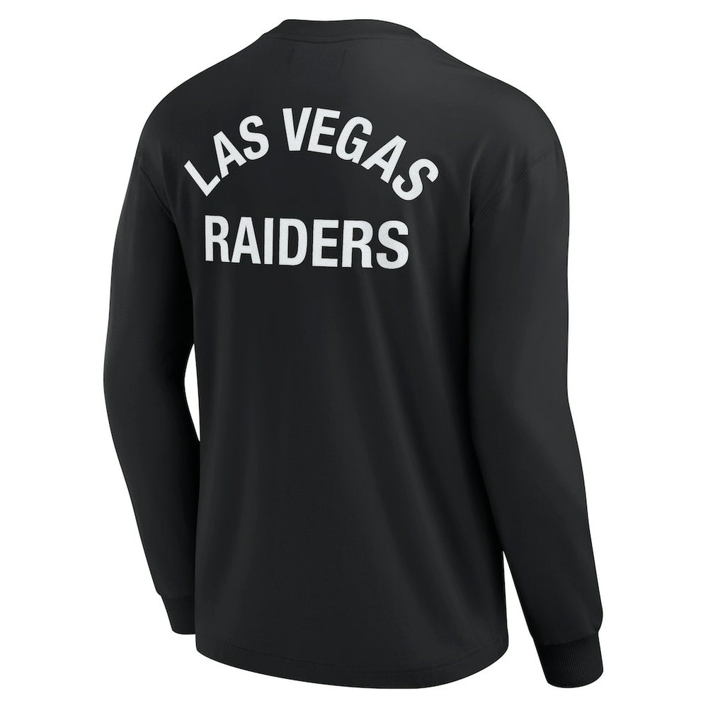Las Vegas Raiders Fanatics Unisex Elements Super Soft Long Sleeve T-Shirt