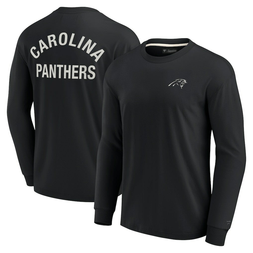 Carolina Panthers Fanatics Unisex Elements Super Soft Long Sleeve T-Shirt