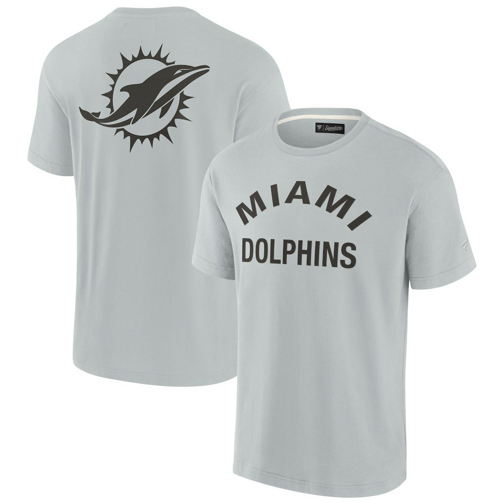 Miami Dolphins Fanatics Unisex Elements Super Soft Short Sleeve T-Shirt