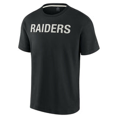 Las Vegas Raiders Fanatics Unisex Elements Super Soft Short Sleeve T-Shirt