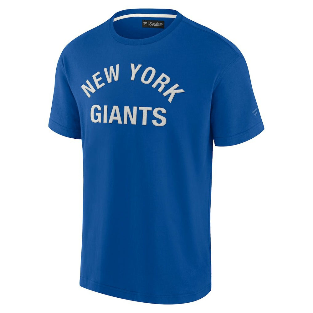 New York Giants Fanatics Unisex Elements Super Soft Short Sleeve T-Shirt