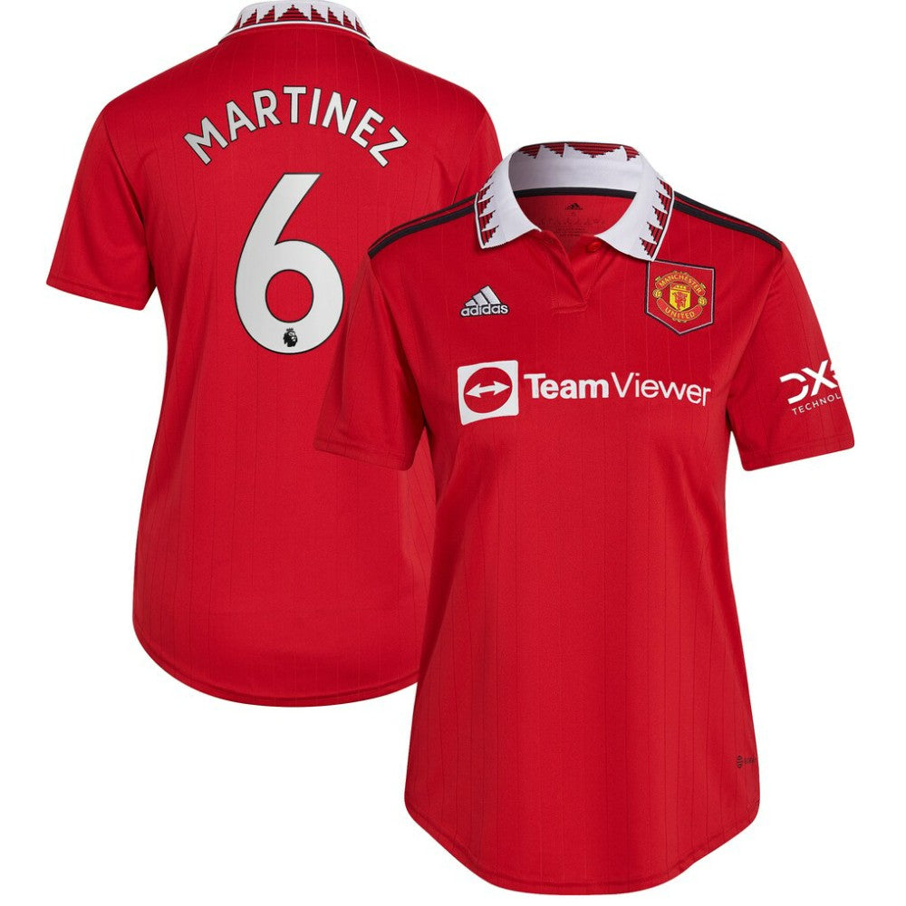 Lisandro Martínez Manchester United Women's 2022/23 Home Replica Player Jersey Red - Adidas