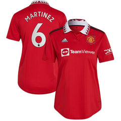 Lisandro Martínez Manchester United Women's 2022/23 Home Replica Player Jersey Red - Adidas