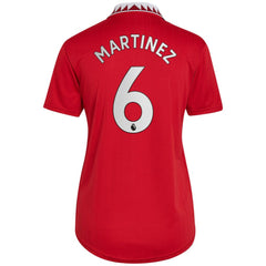 Lisandro Martínez Manchester United Women's 2022/23 Home Replica Player Jersey Red - Adidas