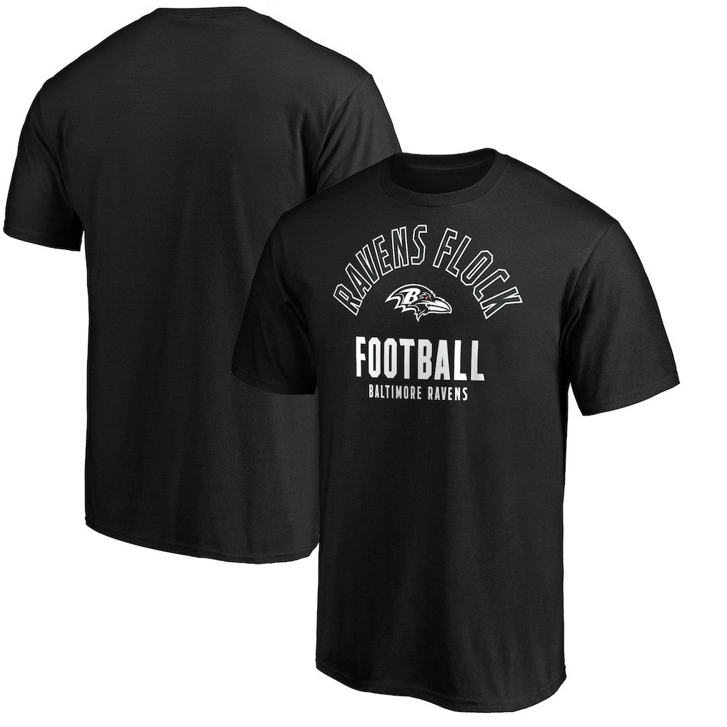 Baltimore Ravens  Nickname Arc T-Shirt